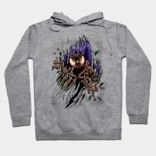 Nightmare's Grasp: Unleashing the Terrifying Owlbear in Dungeons and Dragons Hoodie